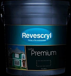 Balde Tinta Linha Premium Revescryl
